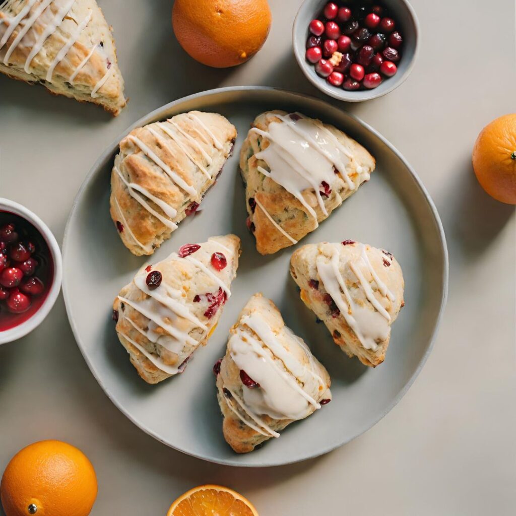 Cranberry Orange Scones