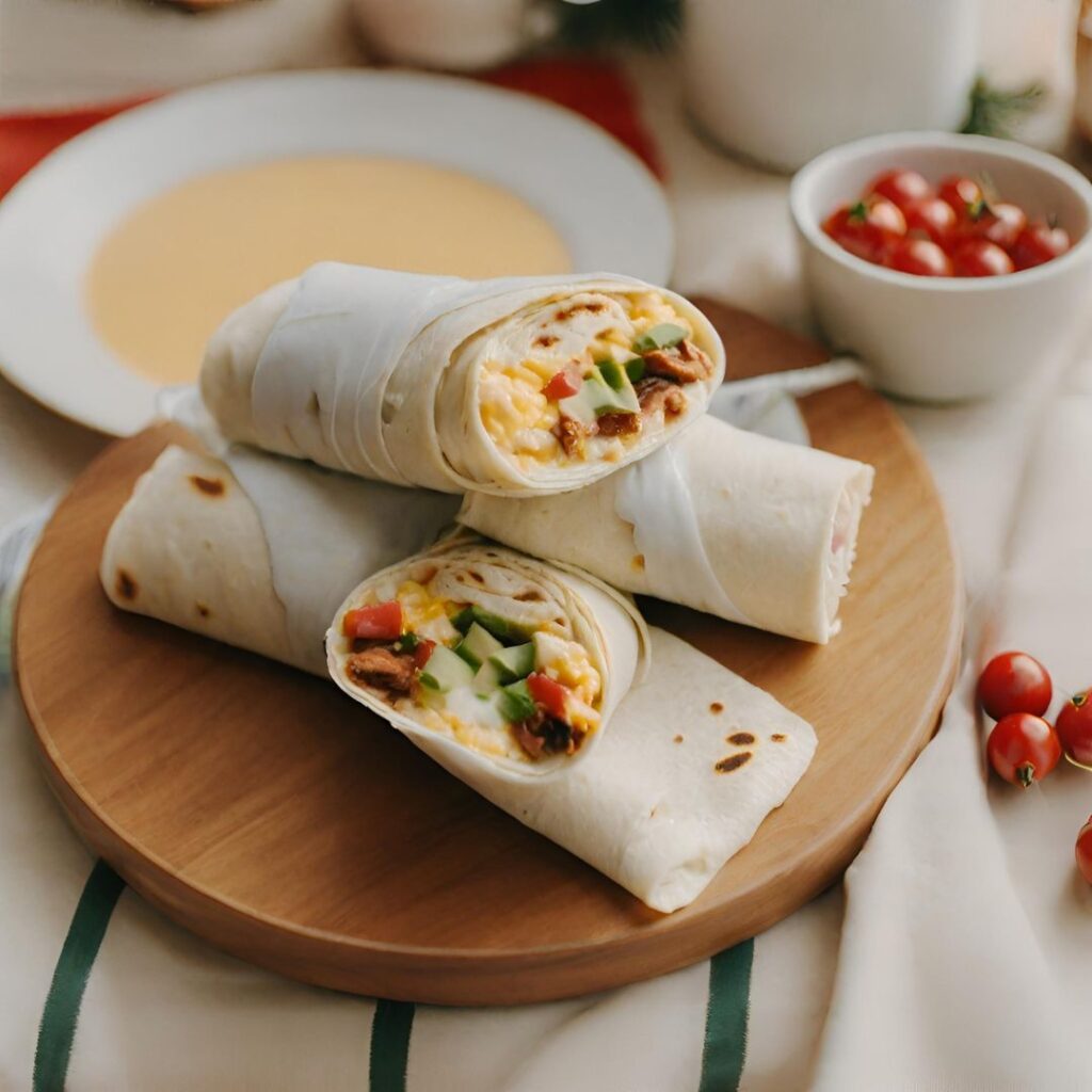 Holiday Breakfast Burritos